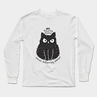 Angry cat Long Sleeve T-Shirt